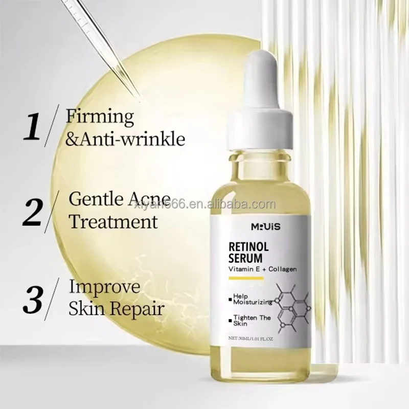 MRUIS Retinol Serum (Vitamin E + Collagen) 30ml